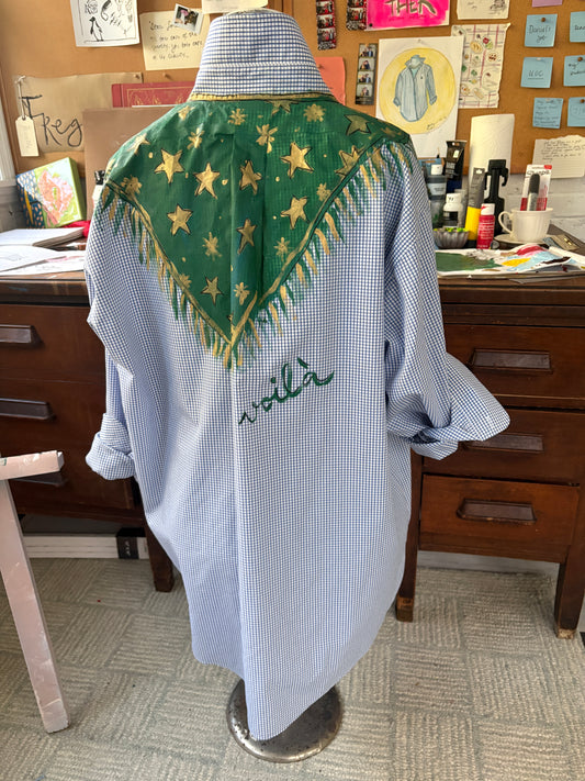 Starry Scarf Shirt