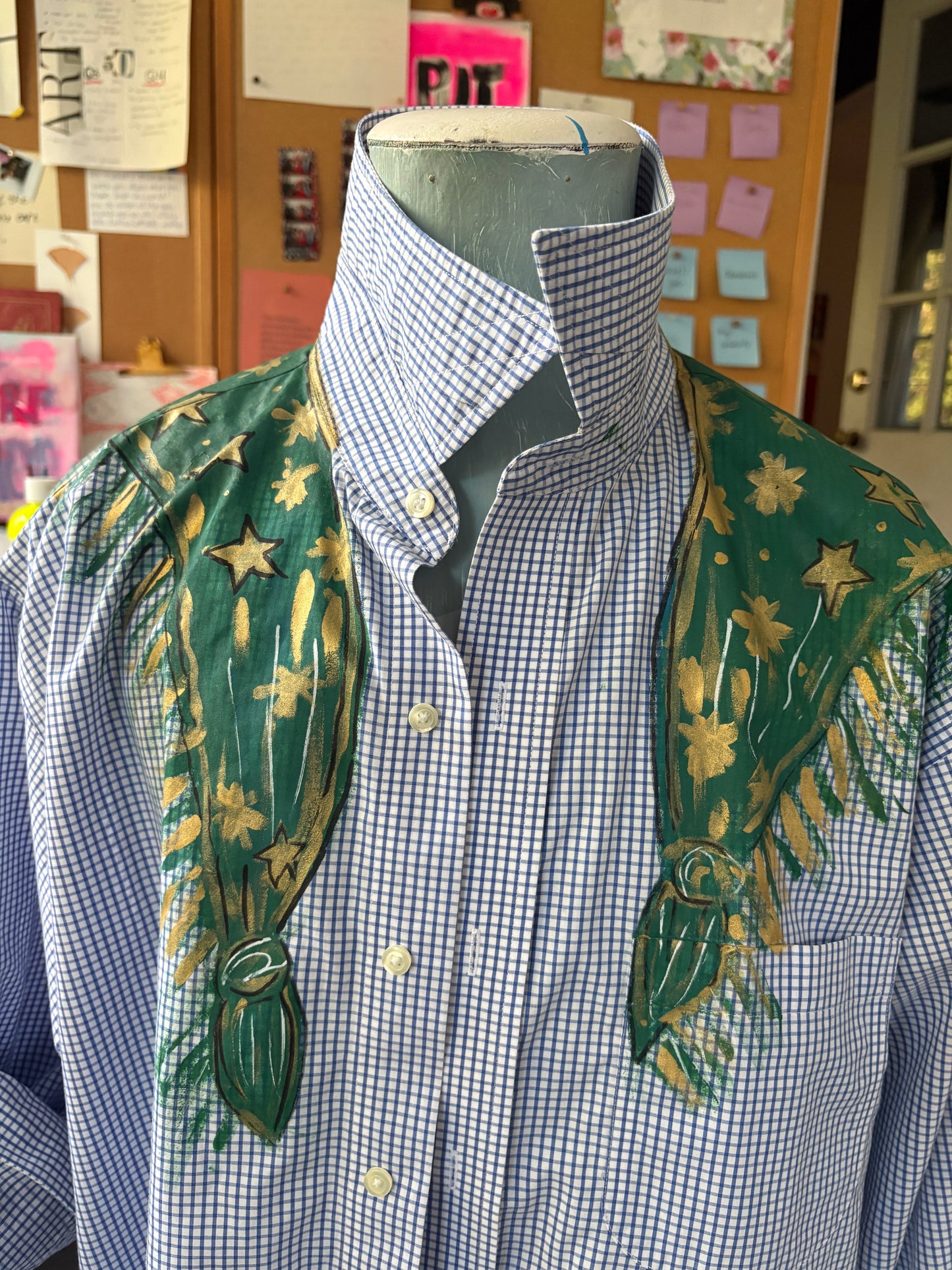 Starry Scarf Shirt